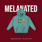 Afro Music Cartoon Unisex Oversize Fleeced Hoodie ODMPOD