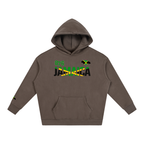 Jamaican Pride and Flag Themed Graphic Fleeced Unisex Hoodie