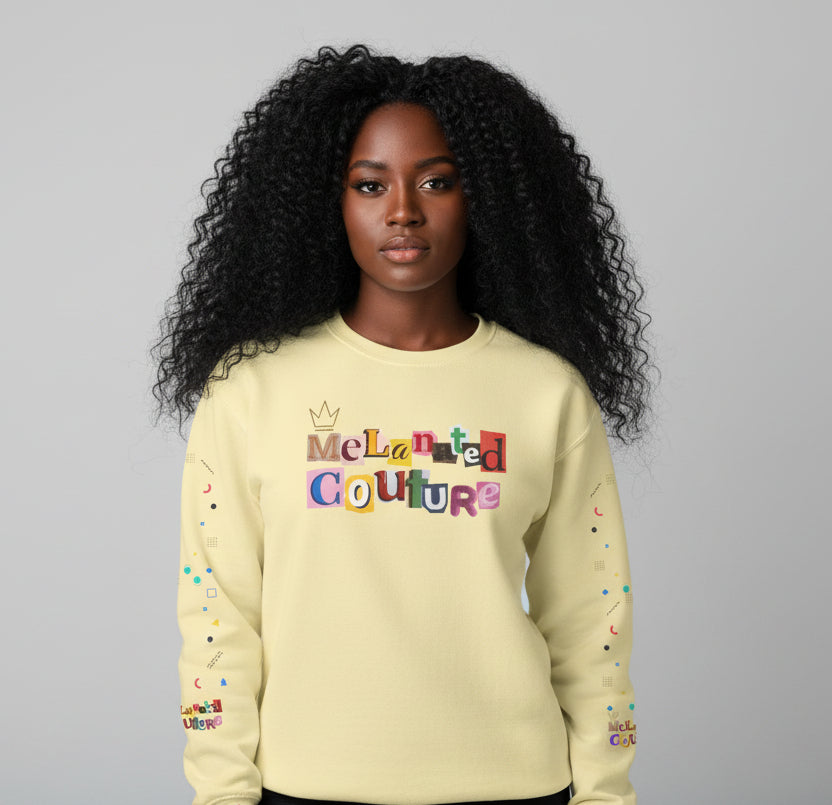 Galaxy Art Unisex Sweatshirt, Handcrafted Space Design Printify