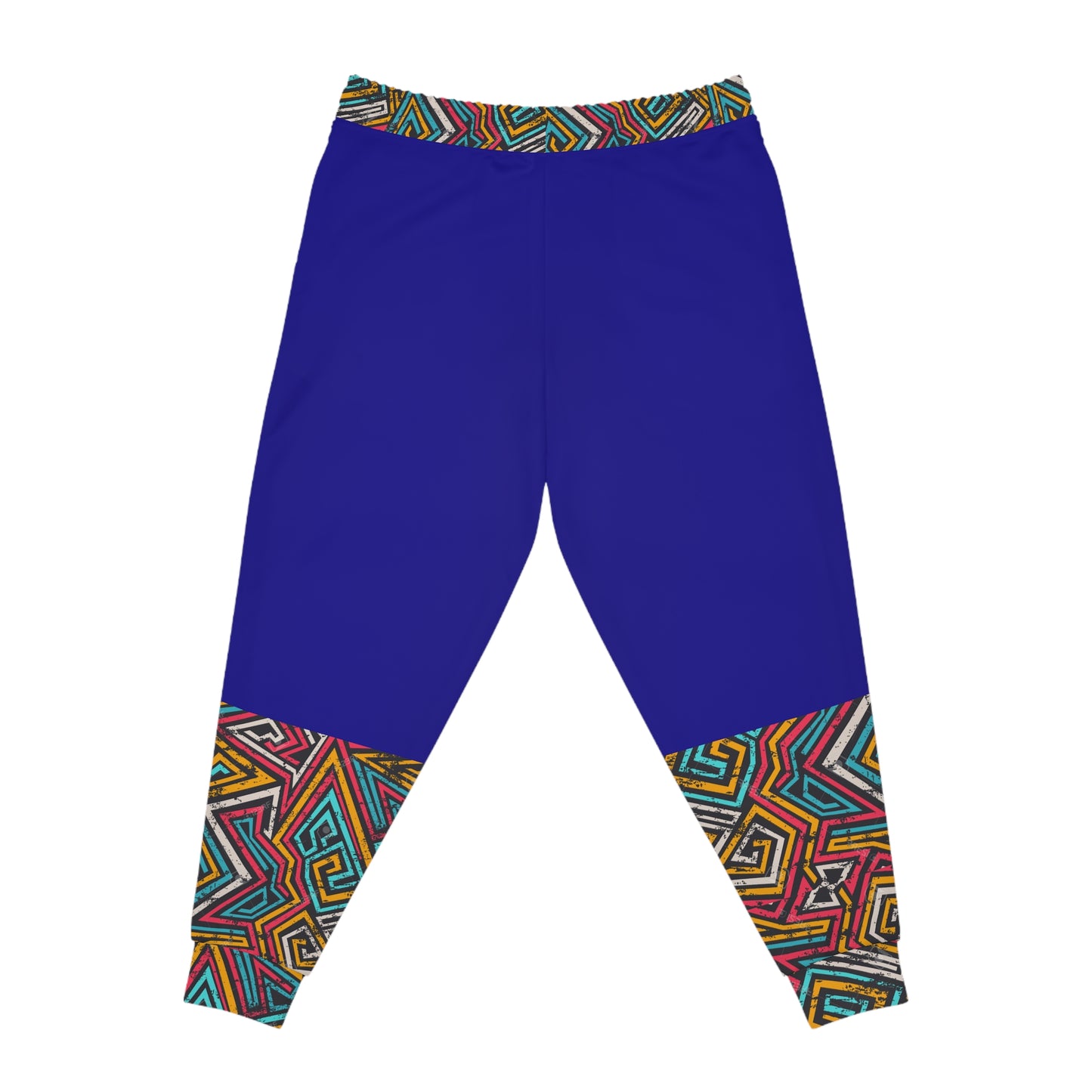 Afro Music Cartoon Art Athletic Joggers, Unisex Sweatpants, African Dance Jogging Pants