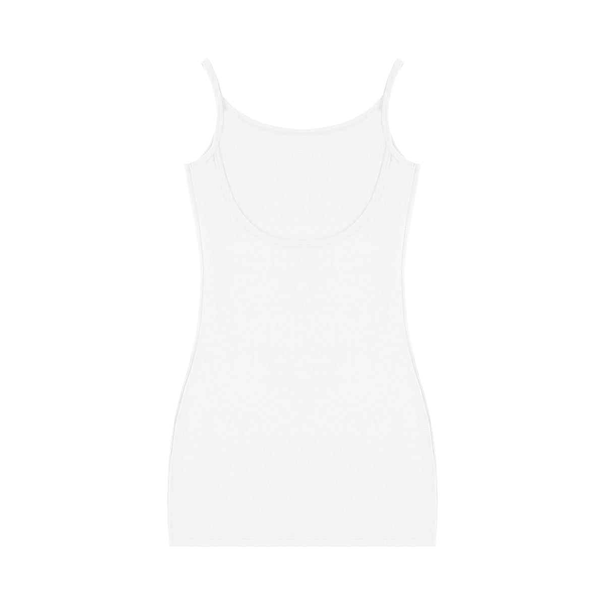 Women's sleeveless, Solid-Colored Body-con Dress featuring the Jamaican flag Art