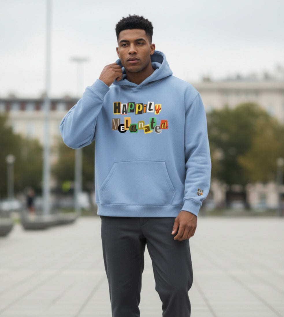 Afro Music Cartoon Unisex Oversize Fleeced Hoodie ODMPOD