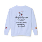 Afrocentric Graphic Sweatshirt - Black Art Unisex Lightweight Crewneck Printify