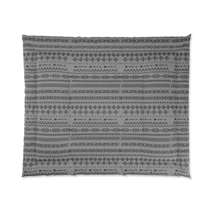 Bohemian Geometric Comforter, Cozy Blanket for Home Decor, Boho Style Bedding