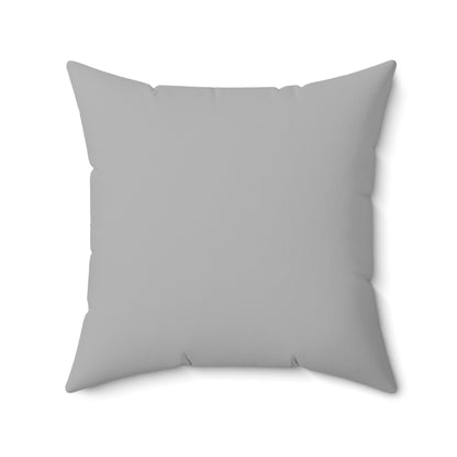 Ethnic Family Doodle Spun Polyester Square Pillow - Handcrafted Home Decor