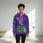 Elephant Floral Unisex Pullover Hoodie, Graphic Sweatshirt, Animal Lover Gift, Boho Clothing Printify