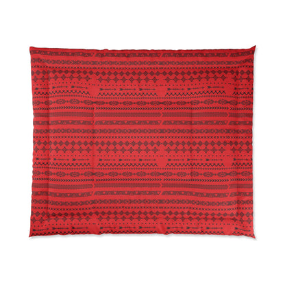 Boho Geometric Comforter, Cozy Blanket for Home Decor, Boho Style Bedding