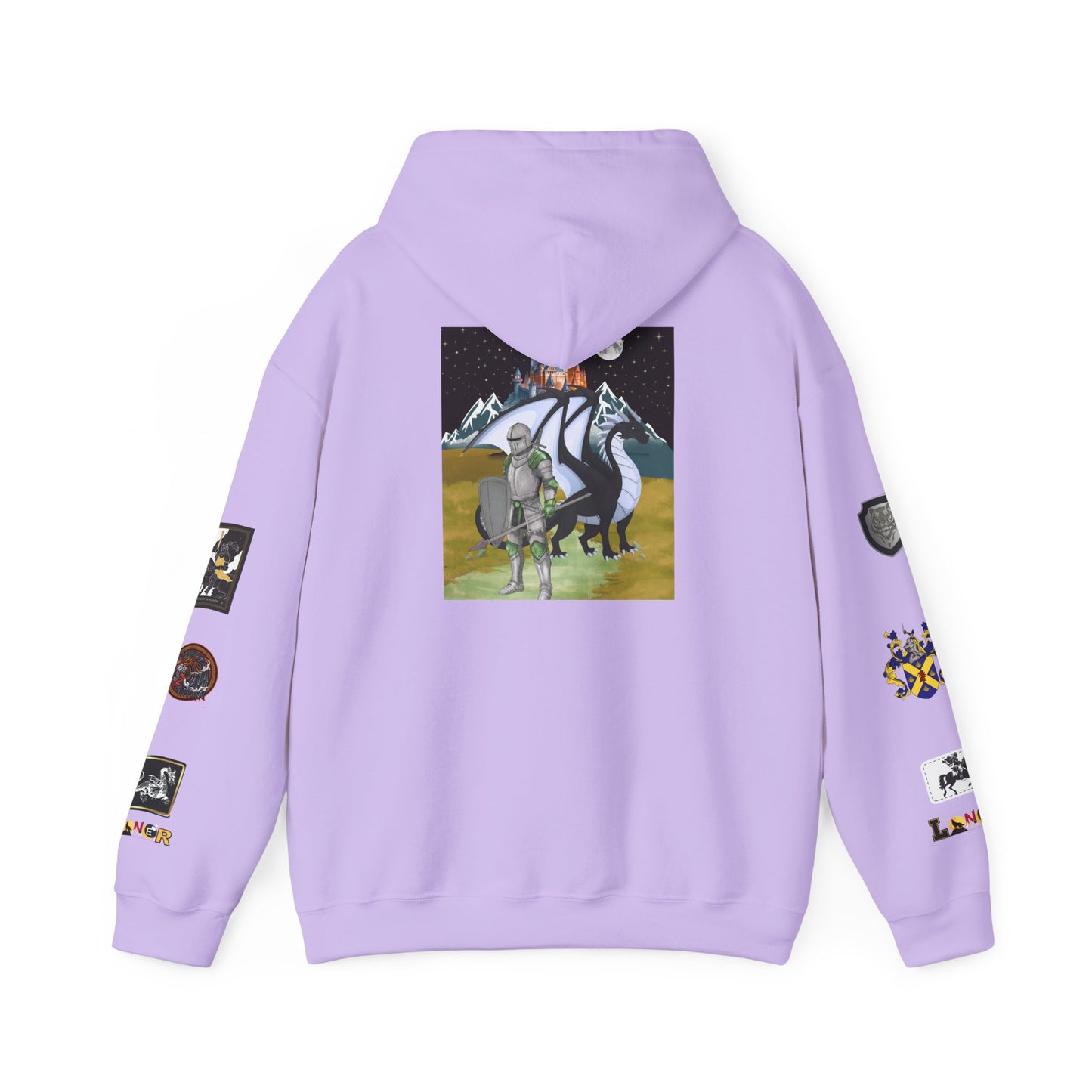 Medieval Themed Hoodie, Knights and Dragon Fans, Unisex Sweatshirt, Cosplay Costume