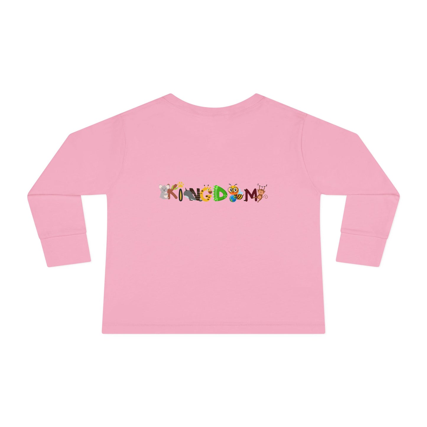 Orca Graphic Toddler Long Sleeve Tee for Kids, Whale Shirt, Children's Wildlife Top
