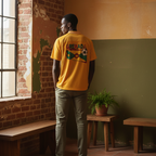 Grenada Flag Themed Graphic  V-Neck Soccer Jersey
