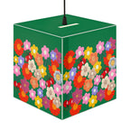 Floral Cube Lamp — Colorful Daisy Light Cube for Bedroom & Nursery Printify