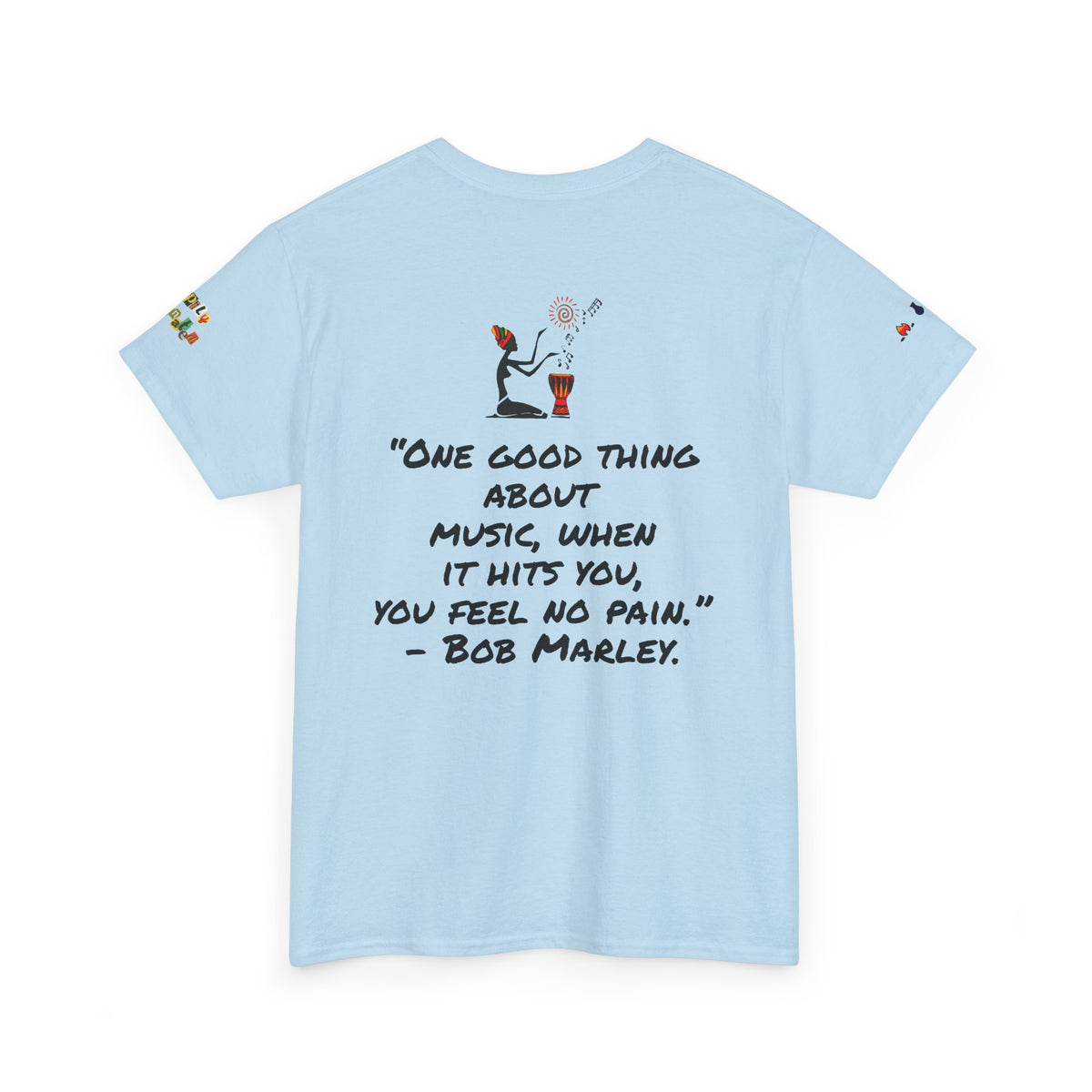 Afro Music, Piano Graphic Unisex Tee, Hand Drawn Music Shirt, Jazz Lover Gift, Musical Art Printify