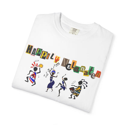 Handcrafted Afro Music Graphic Unisex T-shirt, Music Lover Tee, Ethnic Graphic Shirt