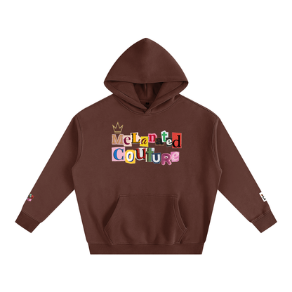 Crowned Black Woman Art Graphic Unisex Oversize Fleeced Hoodie