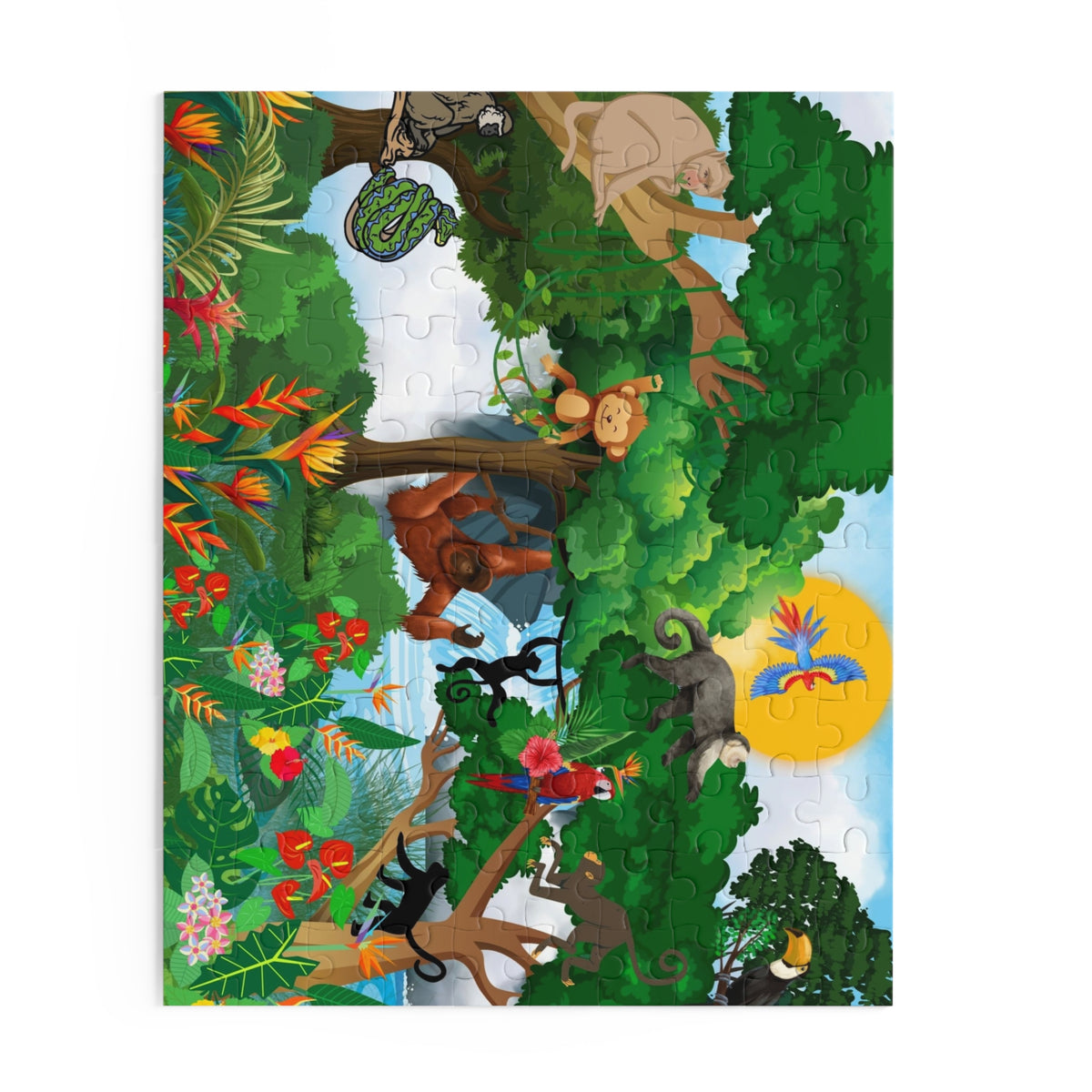 Nature-Themed Puzzle (120/252/500-Piece) – Fun for All Ages! Printify