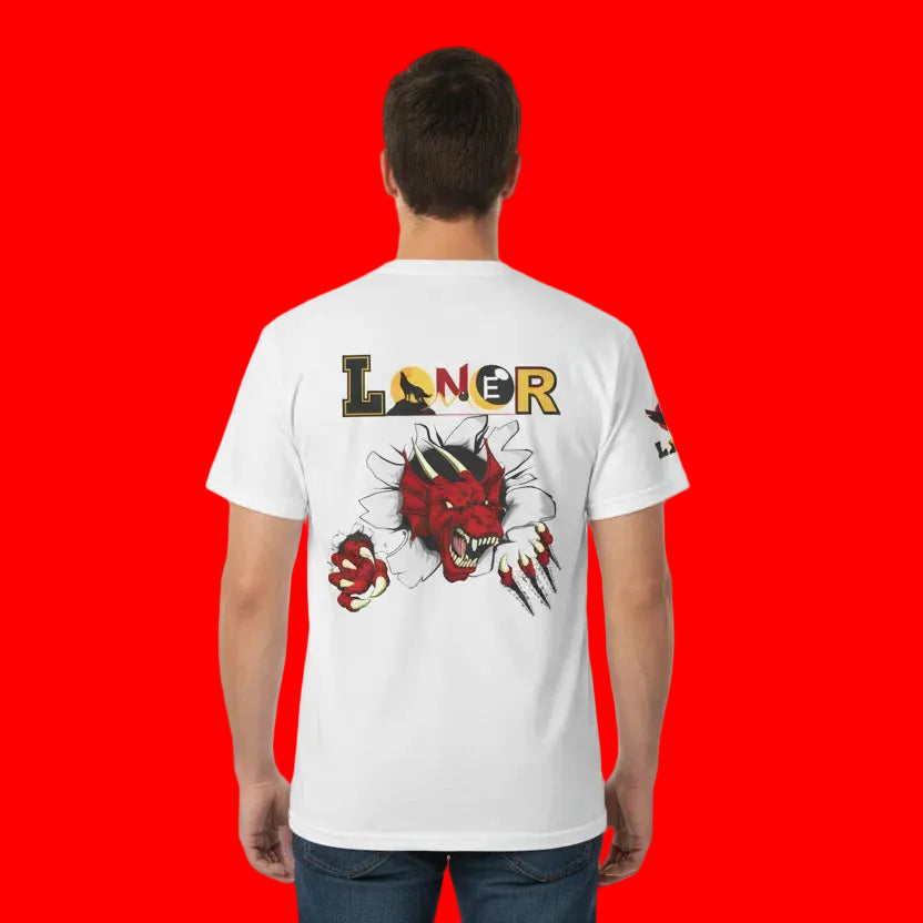 Dragon Unisex Tee, Mythical Animals Graphic T-Shirt, Wildlife Lover Tee, Animal Claw Print