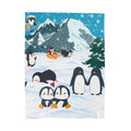 Artic Penguins Themed Plush Blanket - Cozy Home Decor Printify