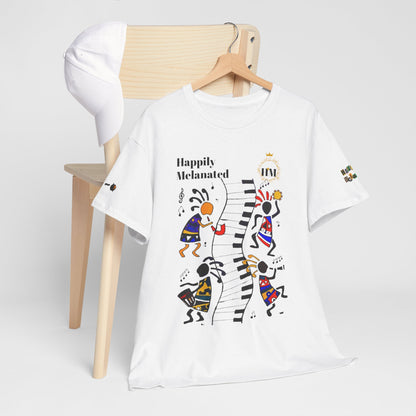 Afro Music, Piano Graphic Unisex Tee, Hand Drawn Music Shirt, Jazz Lover Gift, Musical Art