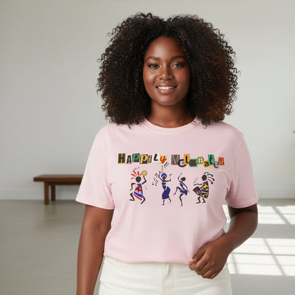 Handcrafted Afro Music Graphic Unisex T-shirt, Music Lover Tee, Ethnic Graphic Shirt