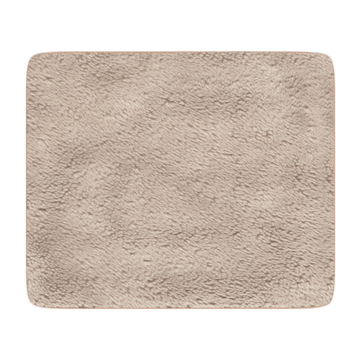 Floral Kaleidoscope Tan Sherpa Blanket — Reversible Plush Throw Printify