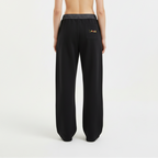 Plaid Waistband Barrel Sweatpants ODMPOD