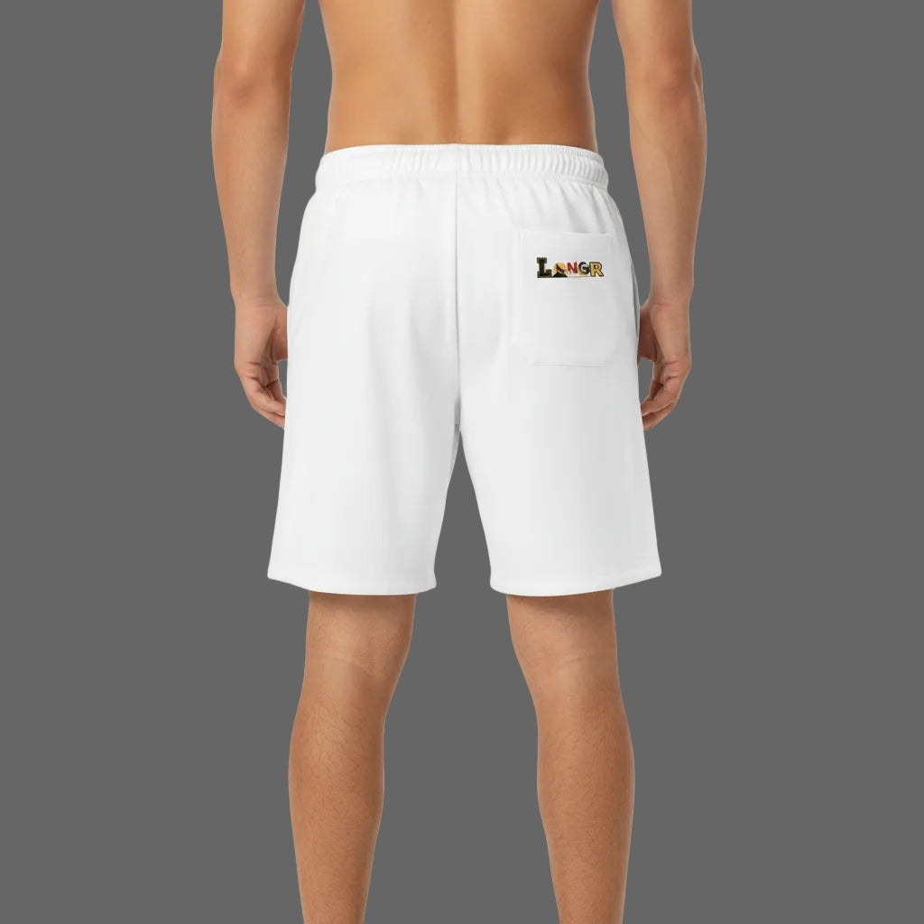 Unisex Athletic Shorts for Summer Fun, Dragon Print Gym Shorts, Casual Long Shorts Printify