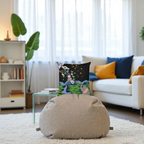 Elephant Dreamscape Cushion - A Cozy Decor for Nature Lovers Printify