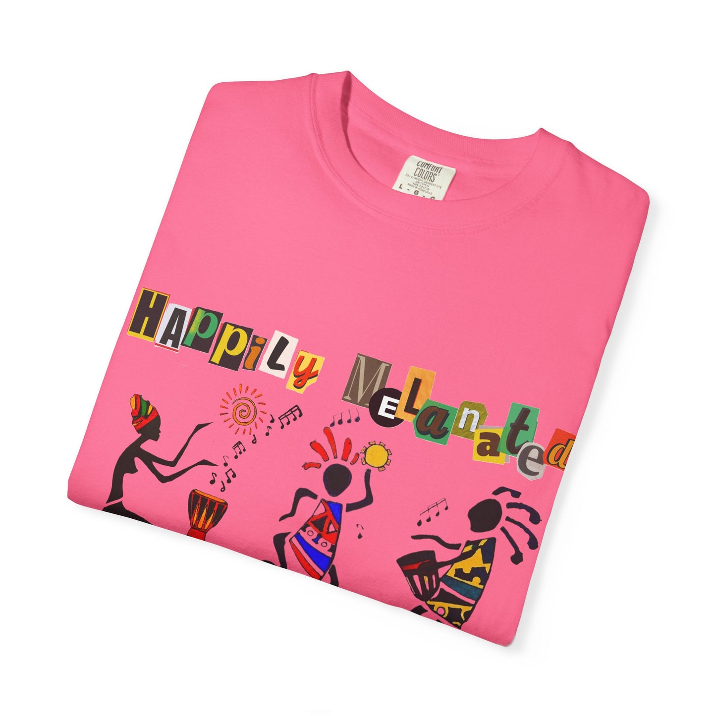 Handcrafted Afro Music Graphic Unisex T-shirt, Music Lover Tee, Ethnic Graphic Shirt