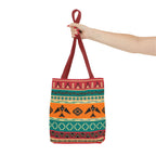 Southwestern Pattern Tote Bag - Native-Inspired Aztec Eagle Print Printify
