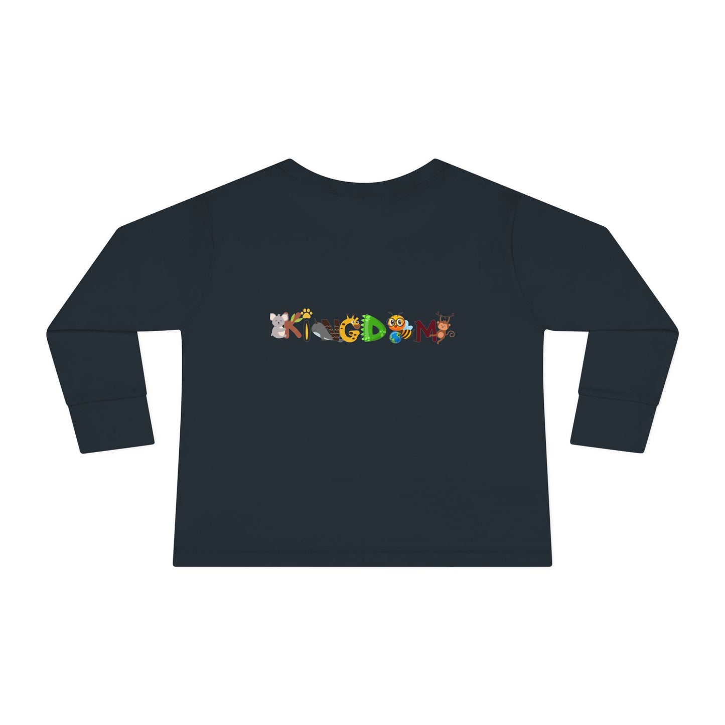Panther Themed Toddler Tee, Wildlife Graphic Long Sleeve Shirt, Jungle Cat Children's Top
