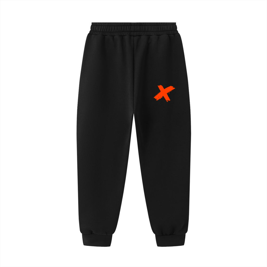 Unisex Punk Rock-Themed Graphic Drawstring Jogger Sweatpants ODMPOD