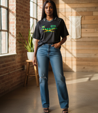 Jamaican Pride Themed Graphic V-Neck Unisex Soccer Jersey