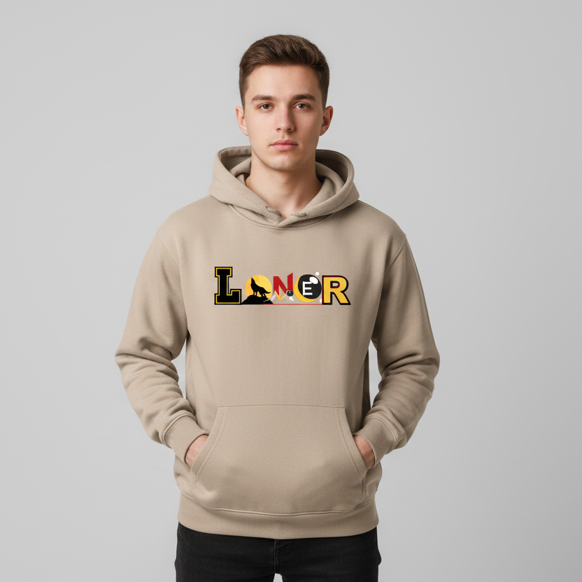 Koi Fish Graphic Oversize Fleeced Unisex Hoodie