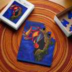 Kids' 30-Piece Africa Puzzle - Colorful Educational Fun Printify