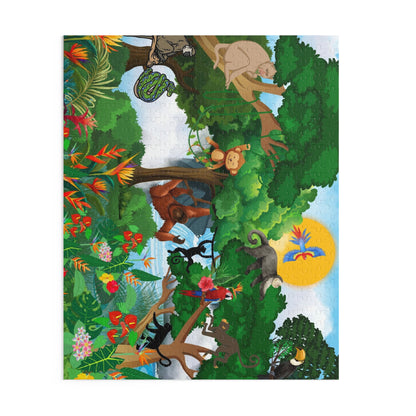 Nature-Themed Puzzle (120/252/500-Piece) – Fun for All Ages!