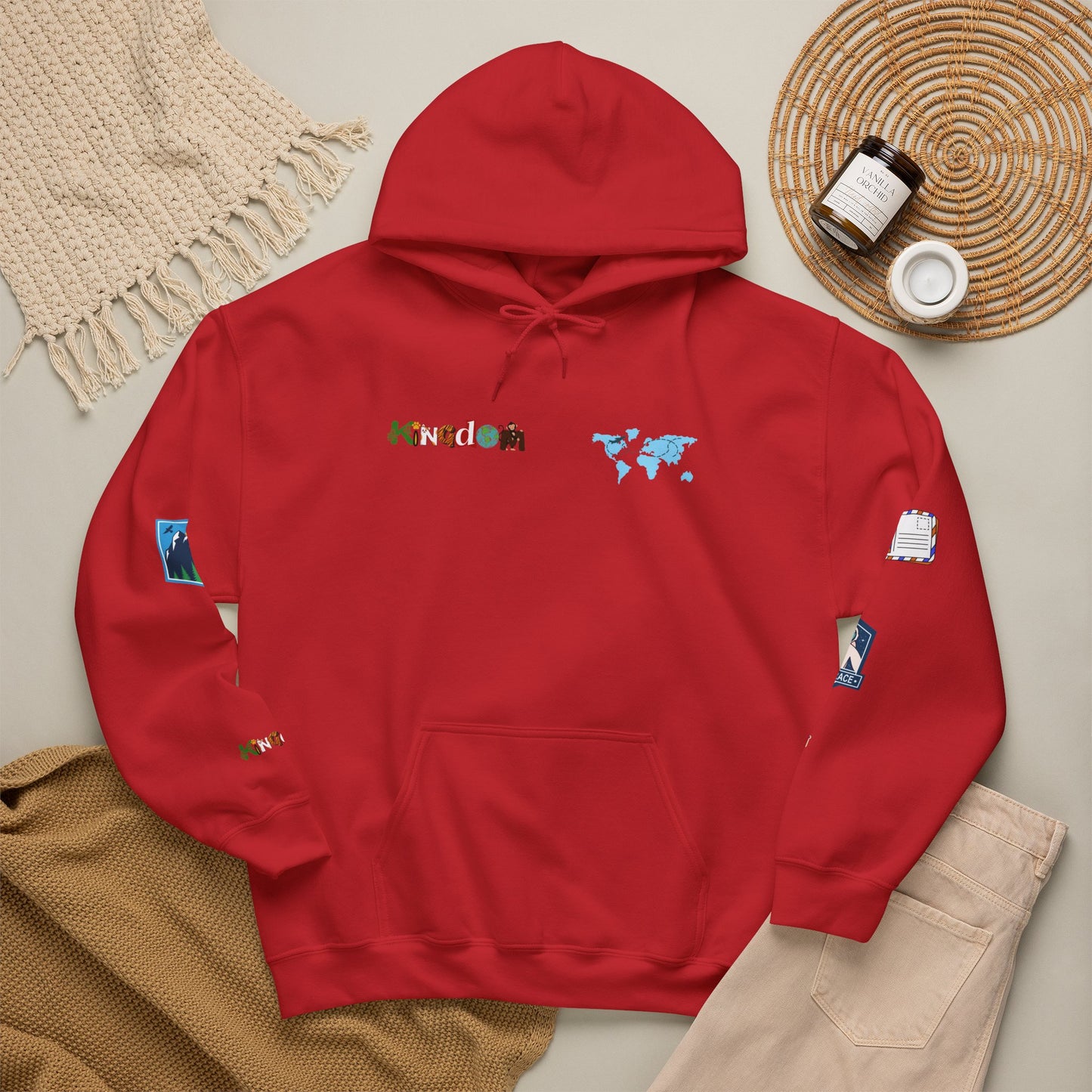 Vacation Mode Graphic Unisex Hoodie, Wanderlust Gift, Adventure Clothing, Travel Lover Pullover