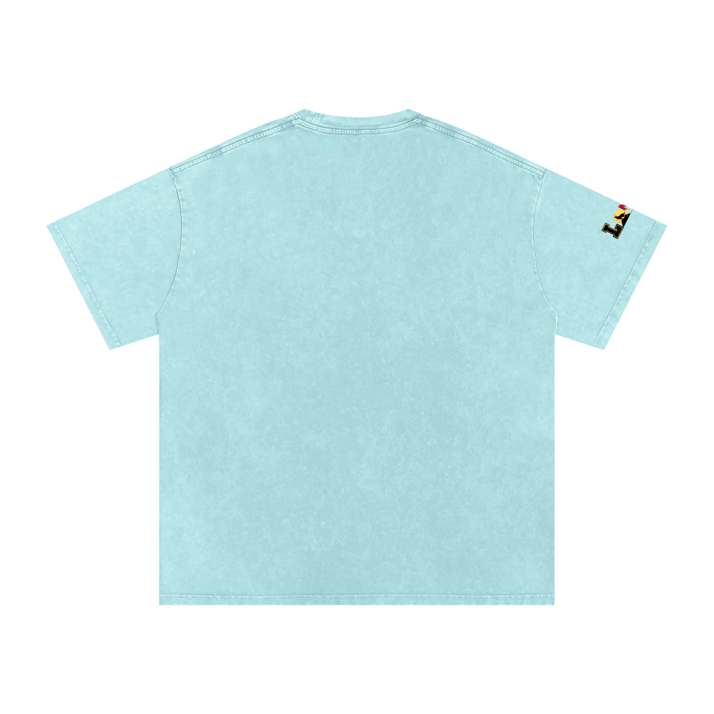 Emo Unisex Graphic Snow Washed Oversized Cotton T-Shirt