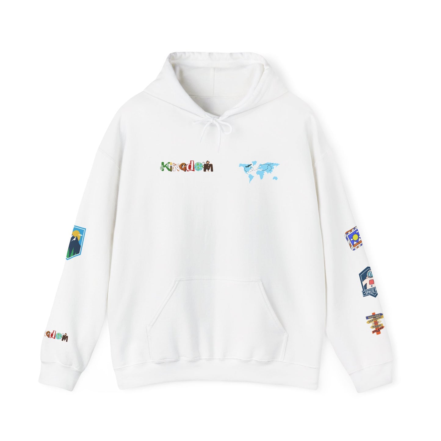 Unisex Travel Lover Graphic Pullover, Vacation Mode Graphic Hoodie