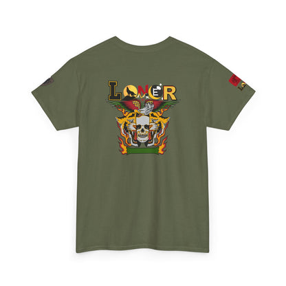 Tiger Skull Graphic Tee, Wild Animal Print Shirt for Men and Women, Alternative Art