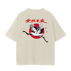 Red-Crowned Craned Graphic Unisex Seamless Unisex T-Shirt