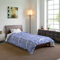 Floral Comforter, Botanical Bedding, Cozy Duvet Cover, Flower Print Quilt Printify