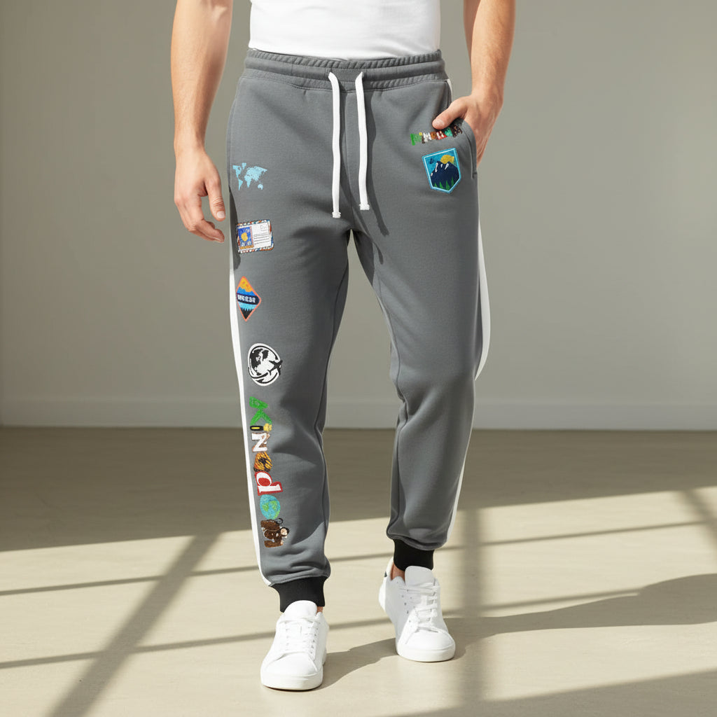 Travel-inspired Athletic Joggers For All, Everyday Fitness and Casual Wear Printify