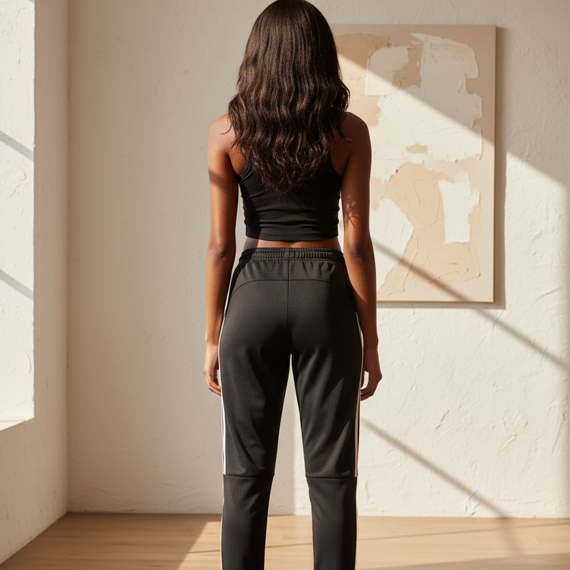 Jamaica Flag Themed  Unisex Side Stripe Running Pants
