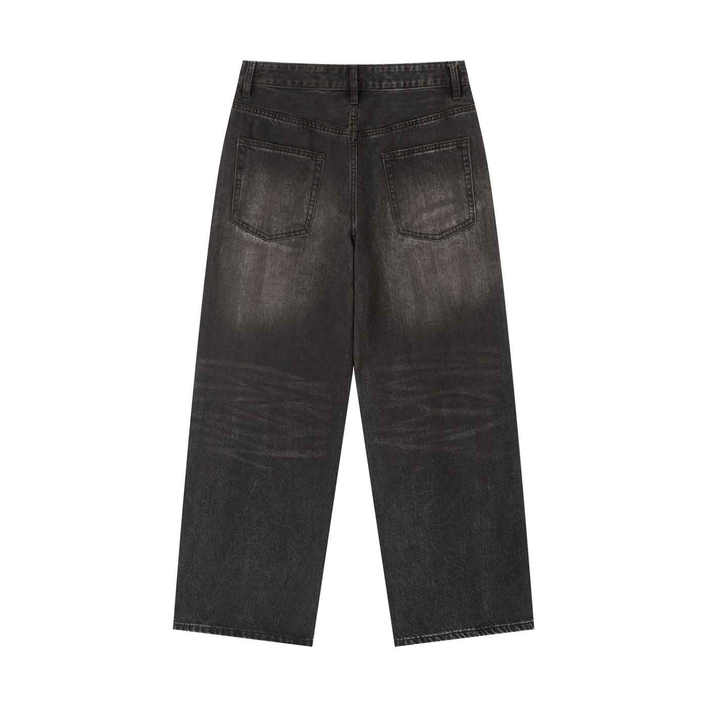 Men's Tiger Art Graphic Wash Heavyweight Denim Jeans