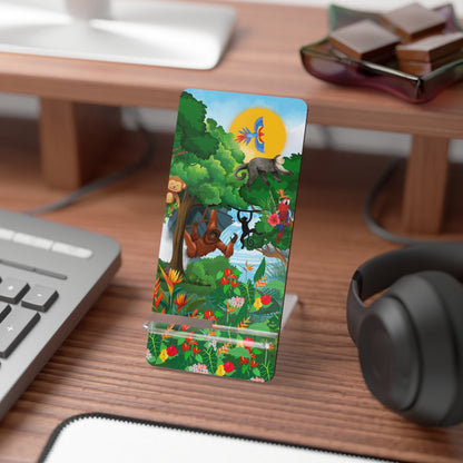 Colorful Jungle Smartphone Display Stand