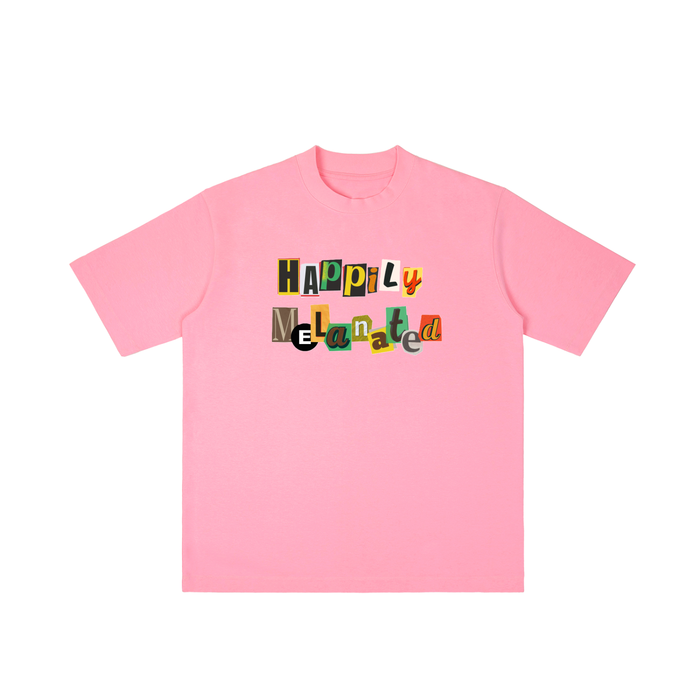 Crowned Black Woman Art Graphic Vintage Wash Drop Shoulder T-shirt