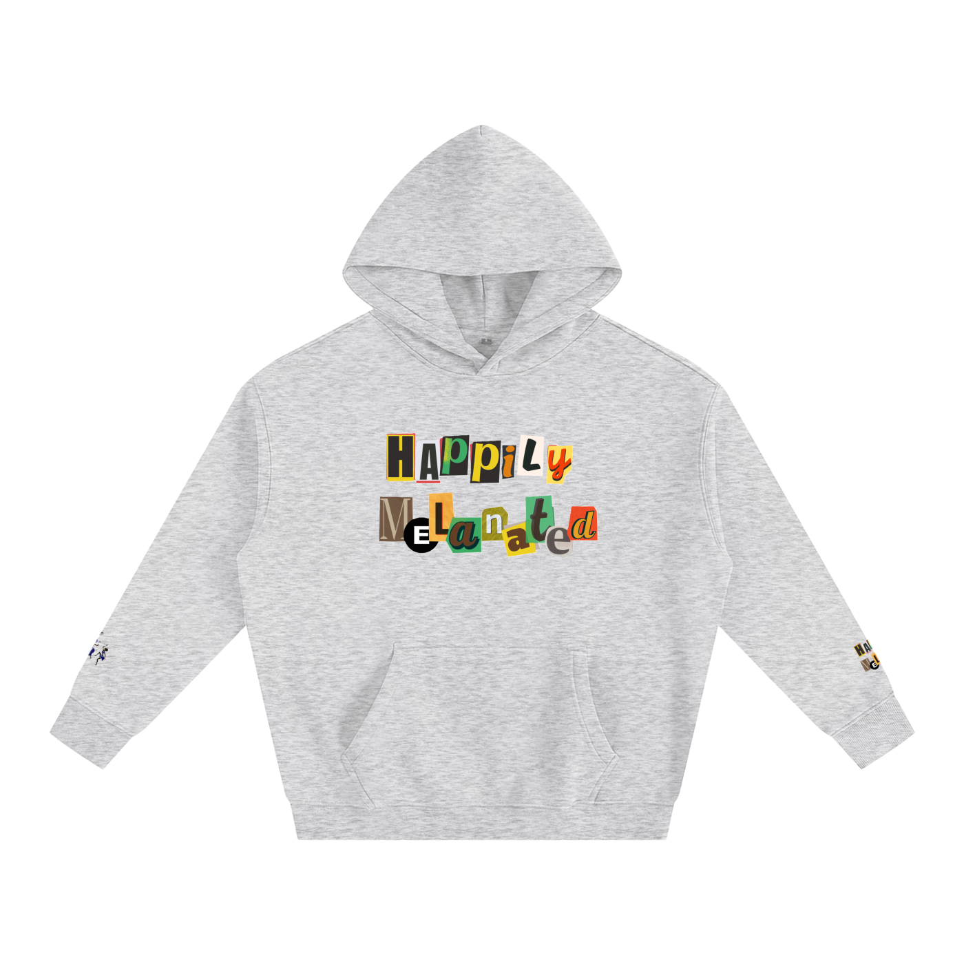 Afro Music Cartoon Unisex Oversize Fleeced Hoodie