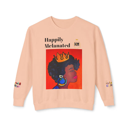 Afrocentric Graphic Sweatshirt - Black Art Unisex Lightweight Crewneck