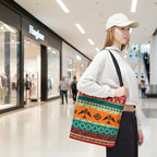Southwestern Pattern Tote Bag - Native-Inspired Aztec Eagle Print Printify