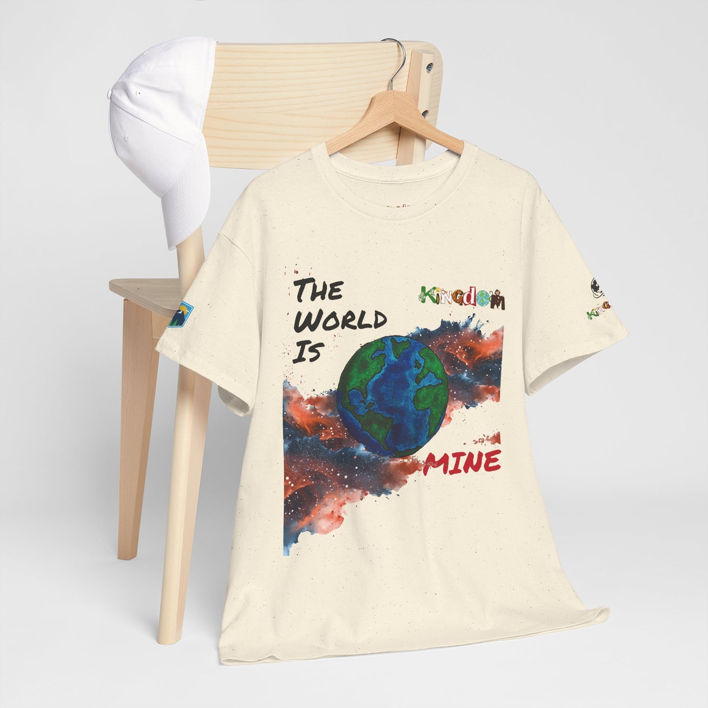 Galaxy Graphic Unisex Tee - Handcrafted Space Shirt, Cosmic Universe Top, Nebula Design Cotton Tee